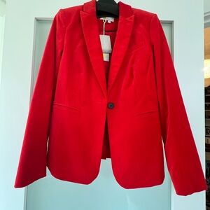 Red Velvet Women's Blazer